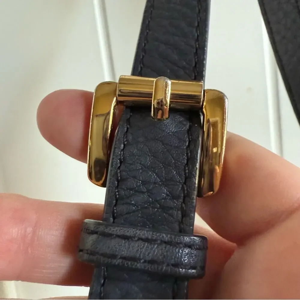 MICHAEL Michael Kors Black and Gold Shoulder Bag with‎ Chain Detail Bucket